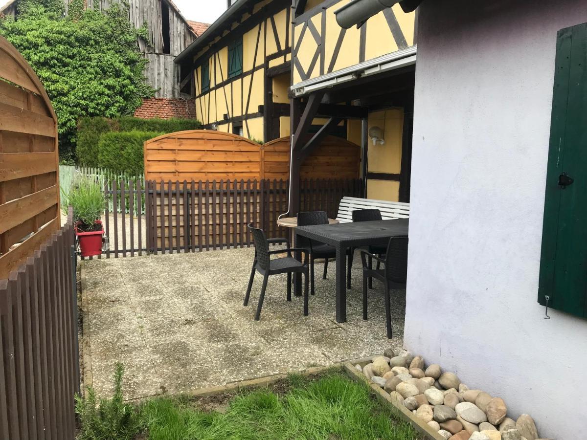 Gite Plain-Pied Avec Jardin Du Centre Alsace Ebersheim ภายนอก รูปภาพ